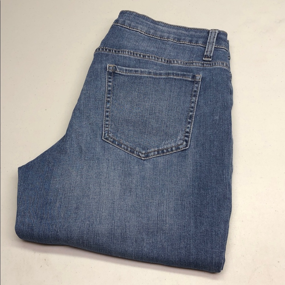 LEE RIDERS HIGH-RISE CROP JEANS 14/32x26 ⭐️